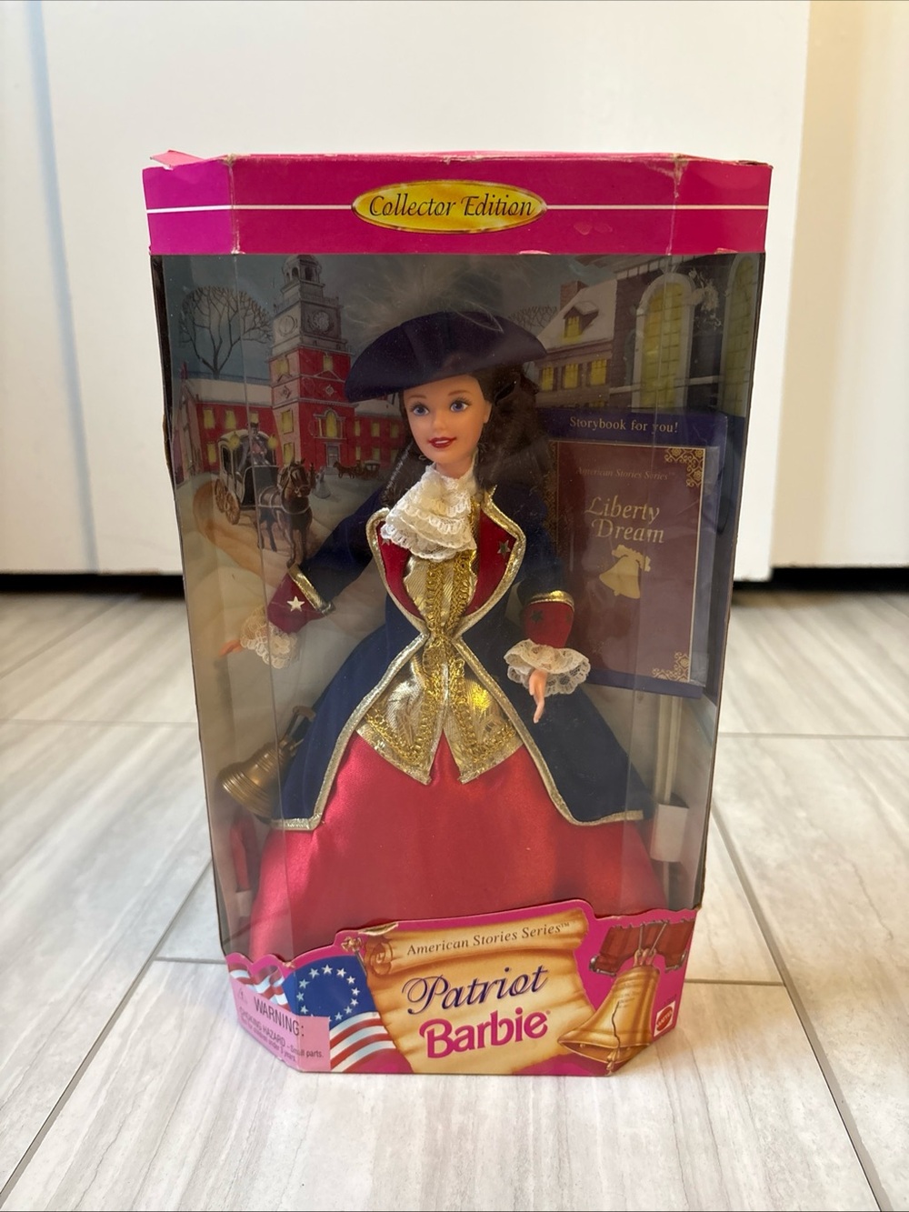 Patriot BARBIE DOLL 17312 American Stories Series 1996 Collector Edition MATTEL